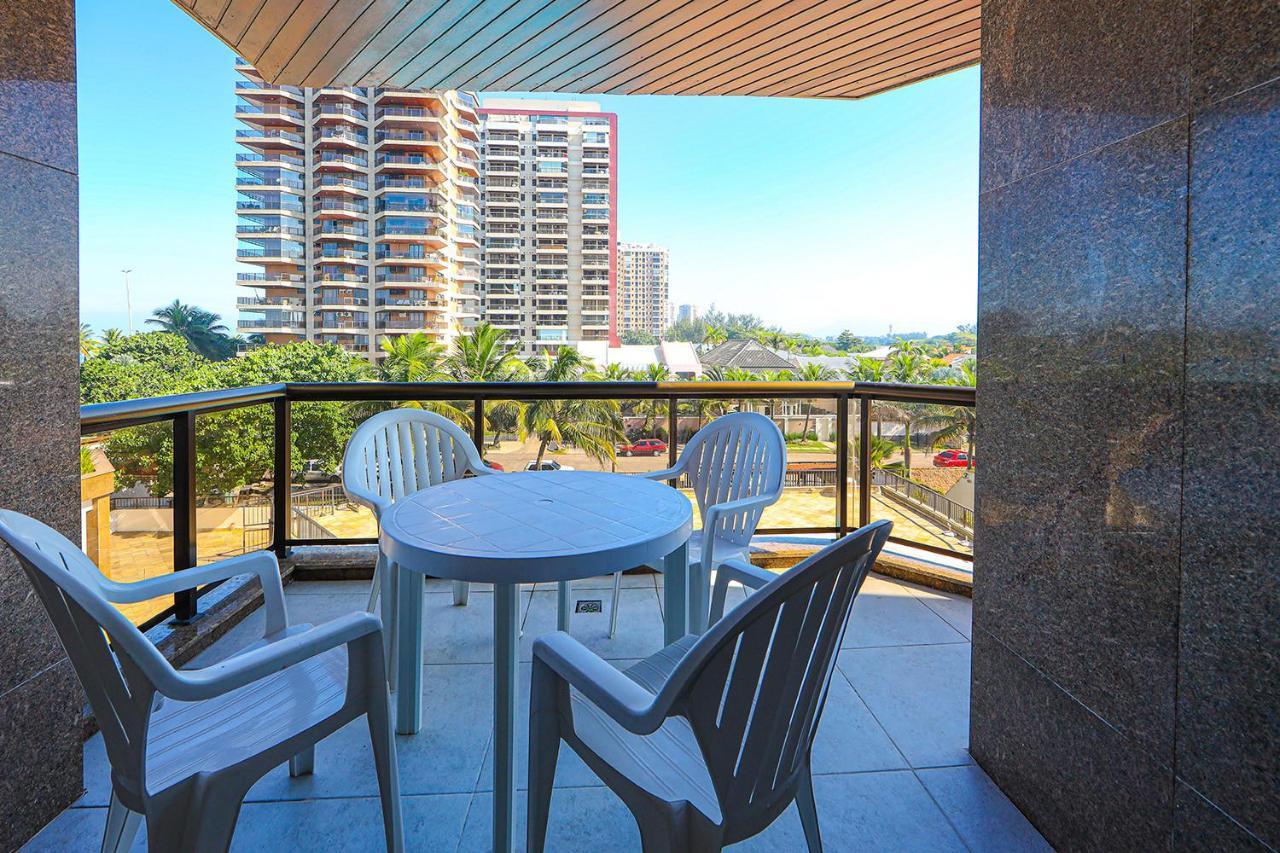 Acolhedor Flat A Beira-Mar Na Barra Da Tijuca Apartamento Rio de Janeiro Exterior foto