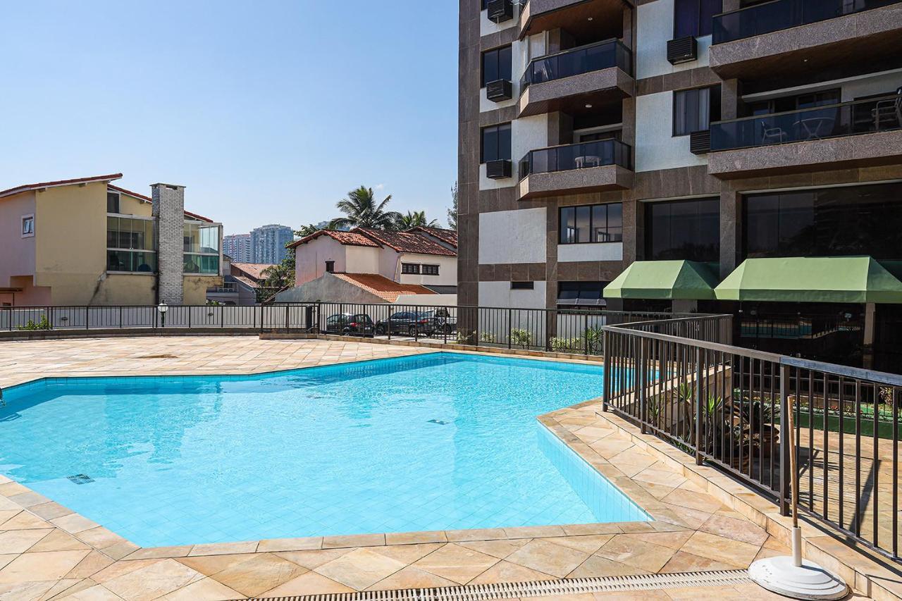 Acolhedor Flat A Beira-Mar Na Barra Da Tijuca Apartamento Rio de Janeiro Exterior foto