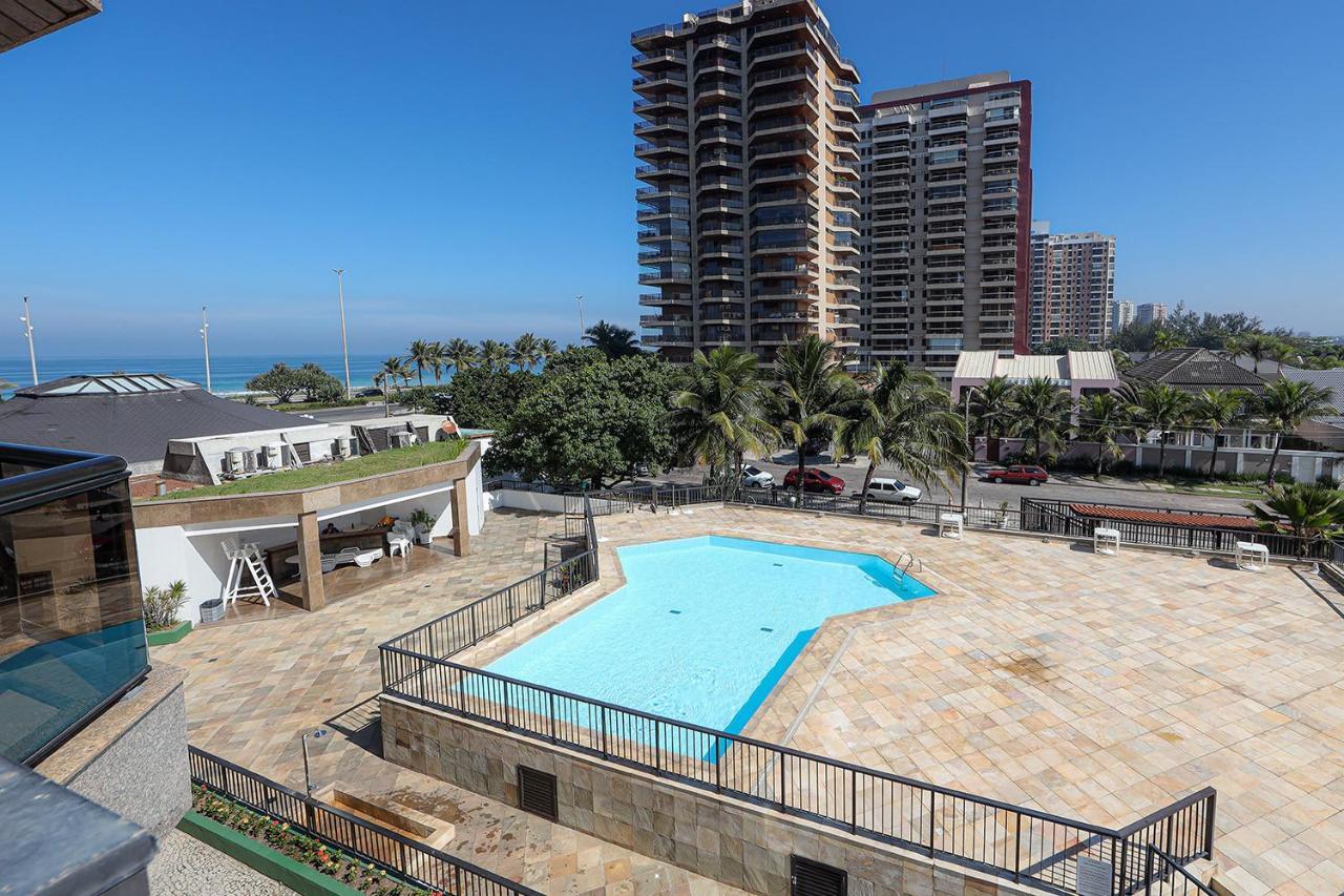 Acolhedor Flat A Beira-Mar Na Barra Da Tijuca Apartamento Rio de Janeiro Exterior foto