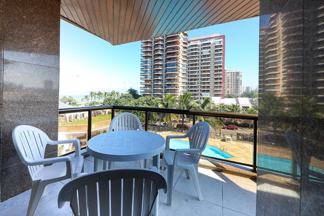 Acolhedor Flat A Beira-Mar Na Barra Da Tijuca Apartamento Rio de Janeiro Exterior foto