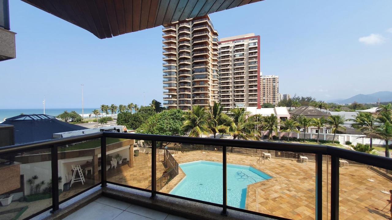 Acolhedor Flat A Beira-Mar Na Barra Da Tijuca Apartamento Rio de Janeiro Exterior foto